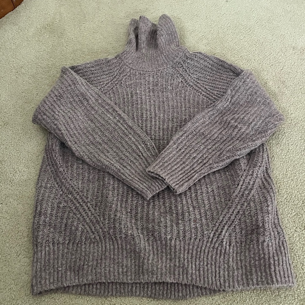 Old Navy Textured Knit Sweater in Soft Brown